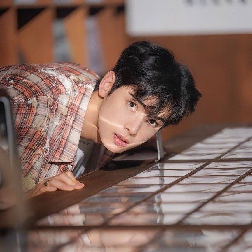 A moment captured by Eunwoo (ASTRO)'s fan