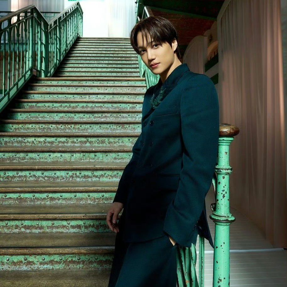 Recent activity shot of Kai (EXO)