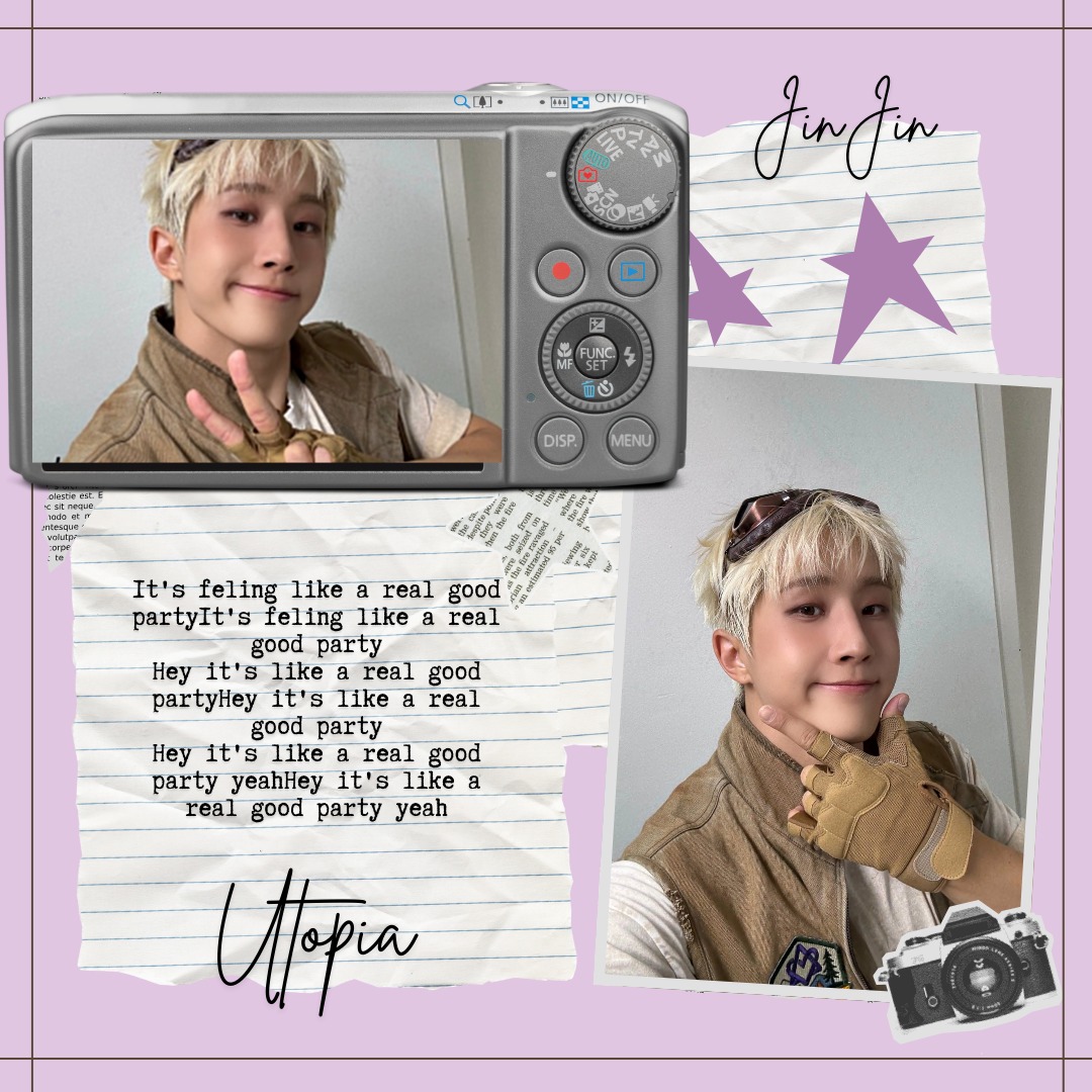 A moment captured by Jinjin (ASTRO)'s fan