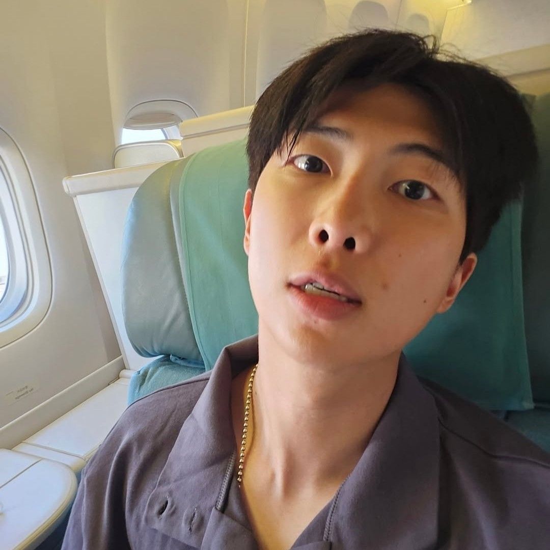 A moment captured by RM (BTS)'s fan