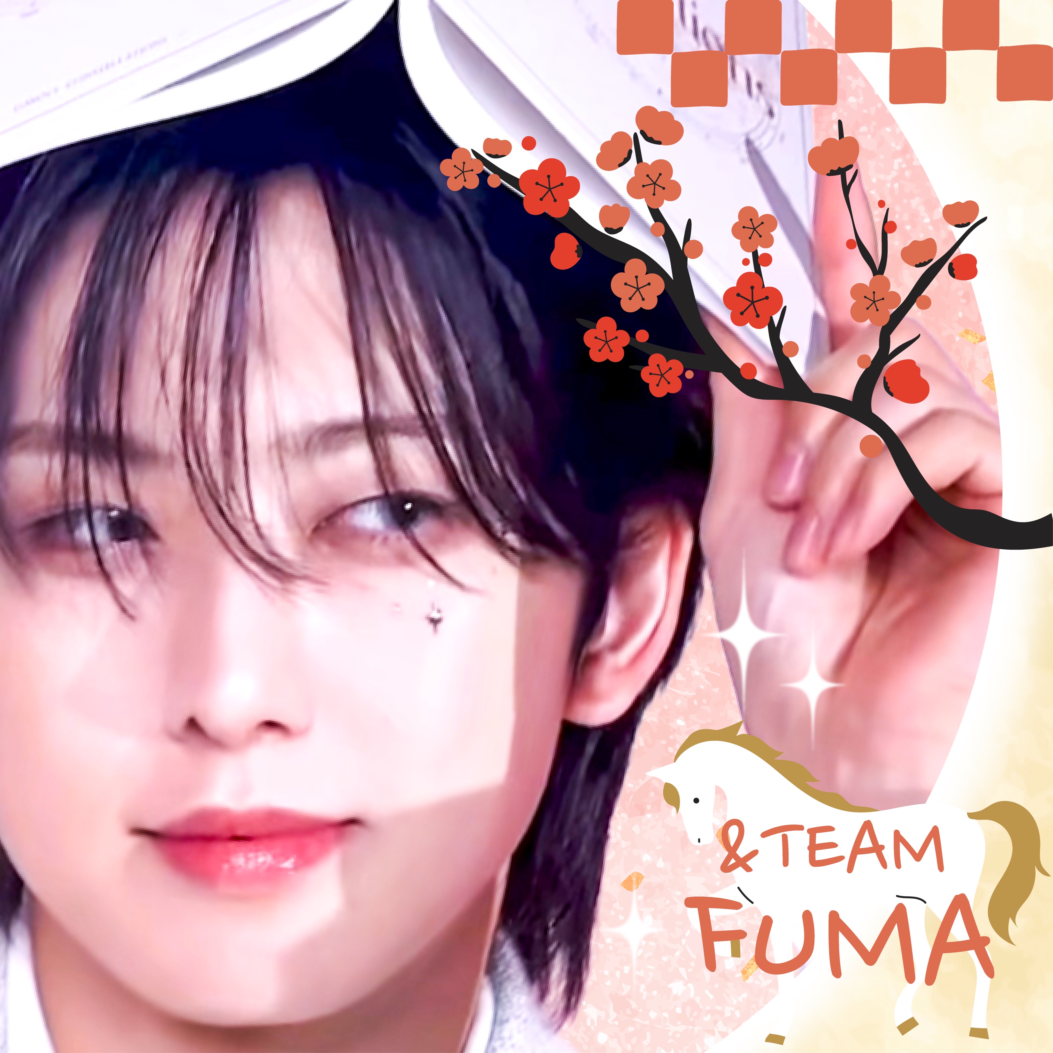 Recent activity shot of Fuma (&TEAM)