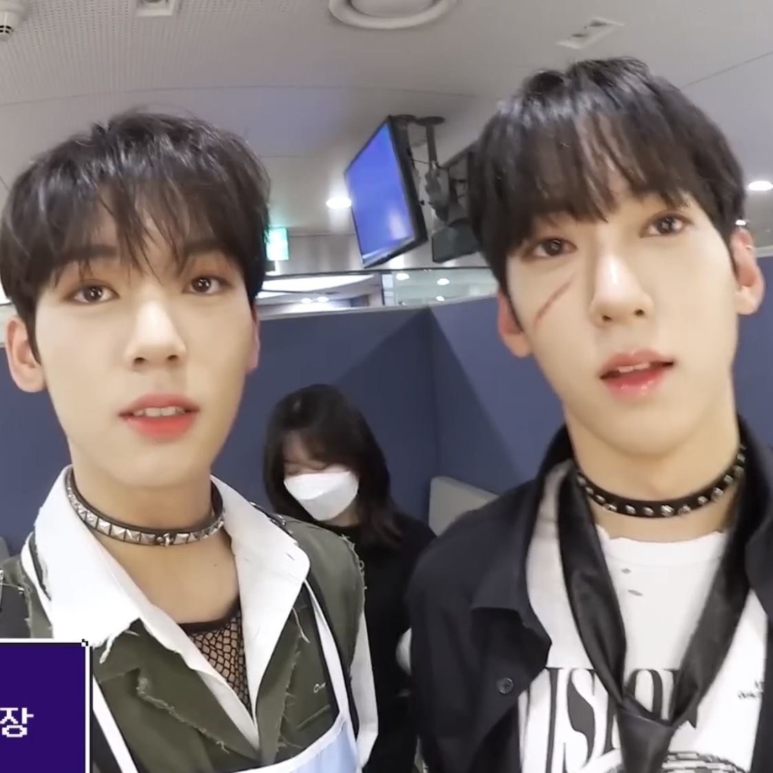 Behind-the-scenes cut of Han Yujin (ZEROBASEONE)