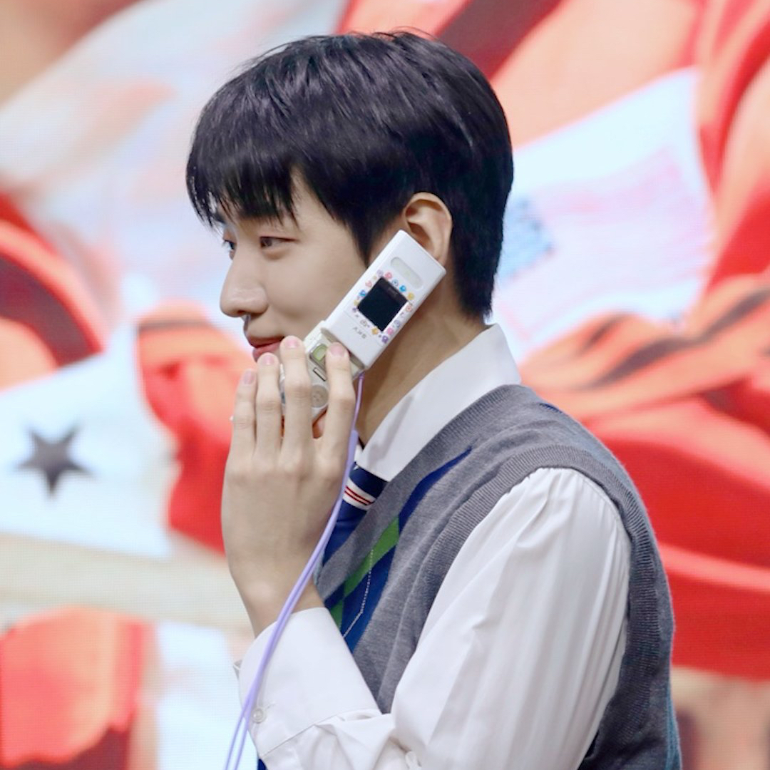 A moment captured by Jaechan (DKZ)'s fan