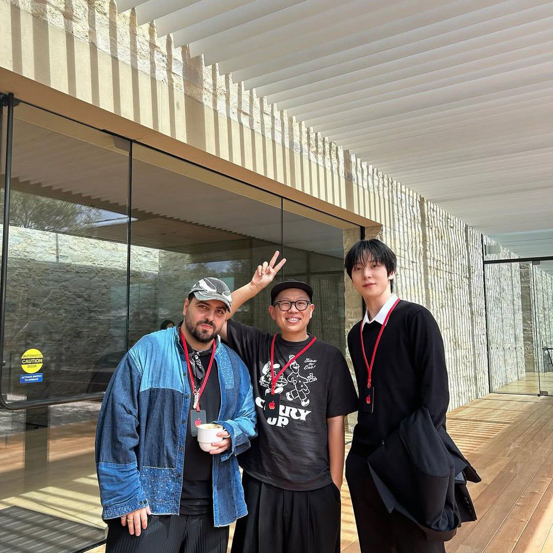 A moment captured by Yunho (ATEEZ)'s fan