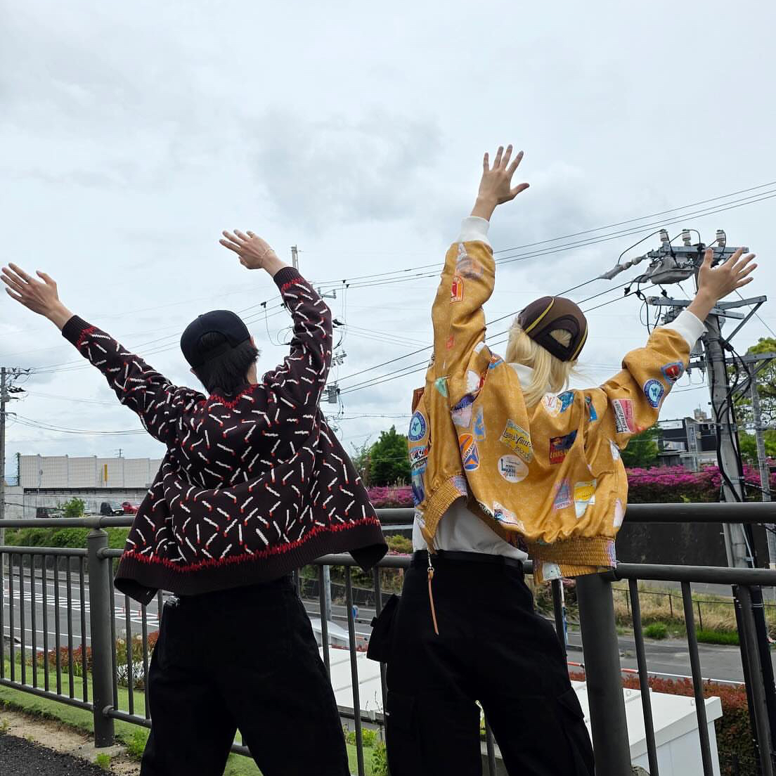A moment captured by Felix (Stray Kids)'s fan