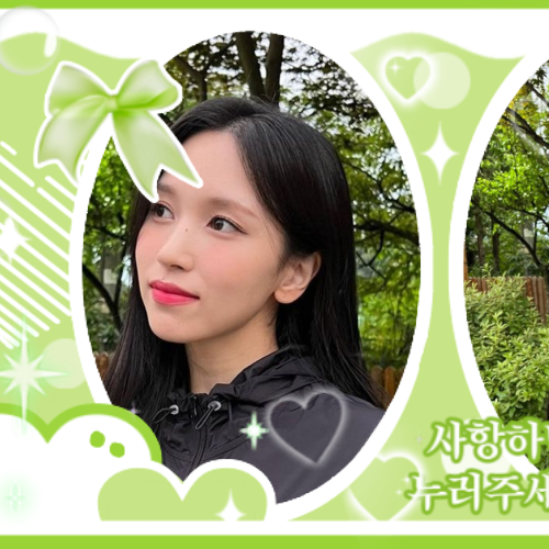 미나 (TWICE) 팬이 찍은 순간