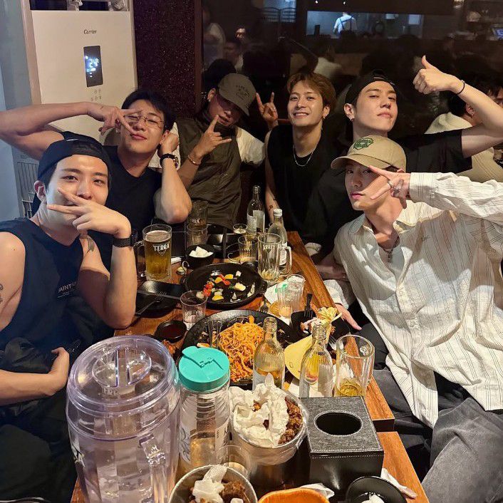 GOT7の舞台裏ショット