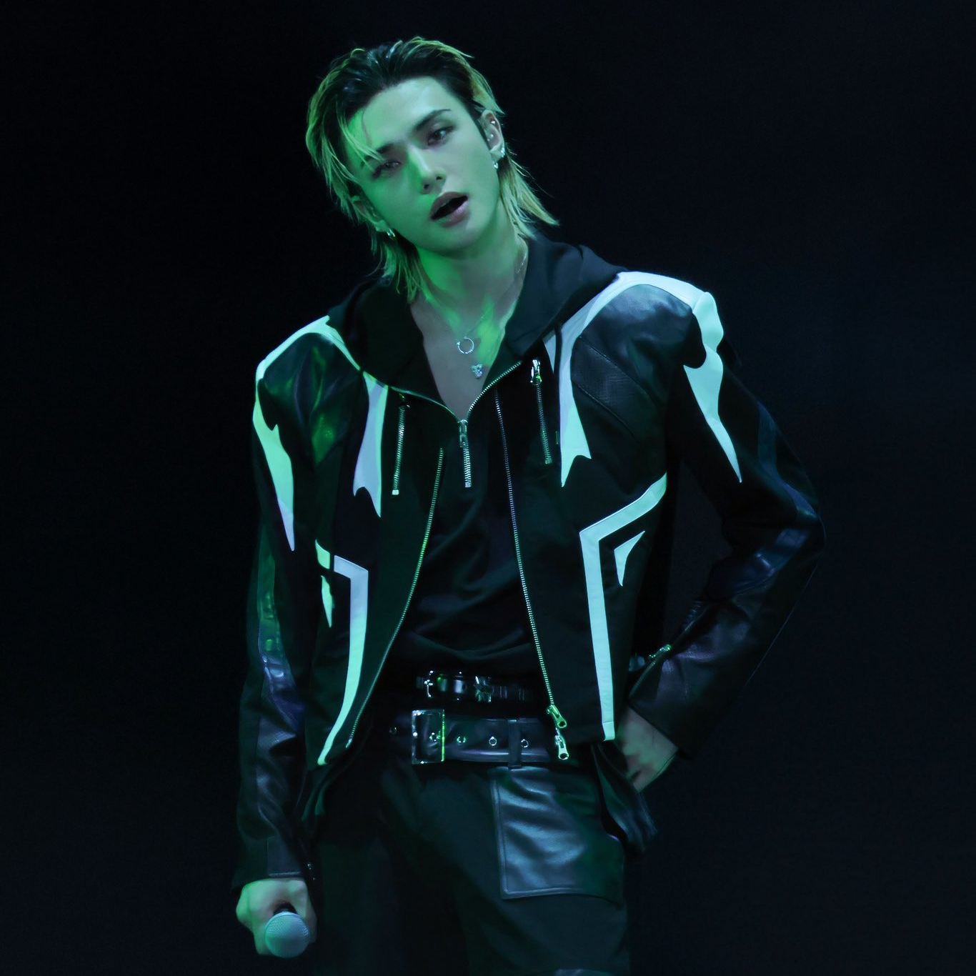 A moment captured by Hyunjin (Stray Kids)'s fan