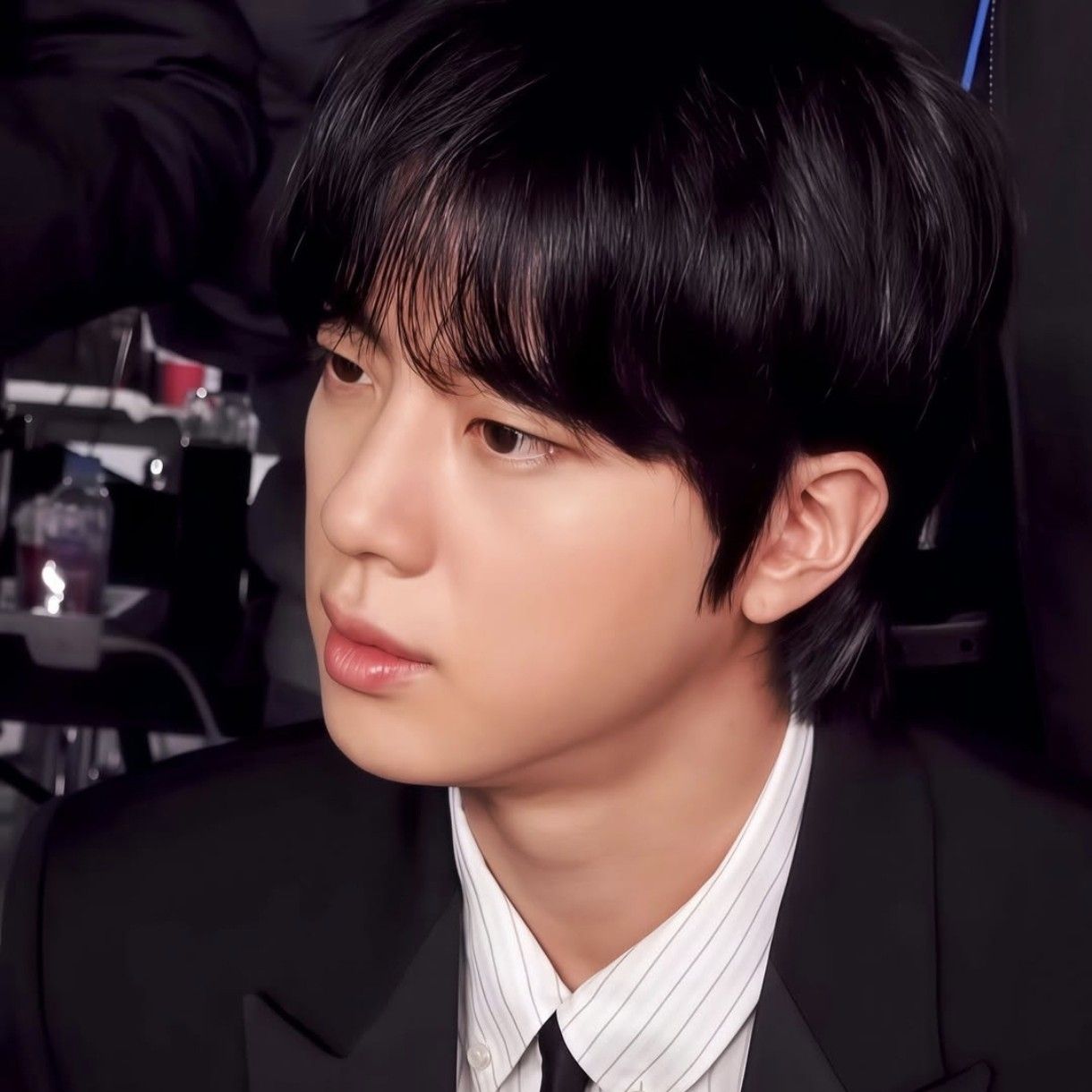 Recent activity shot of Jin (BTS)