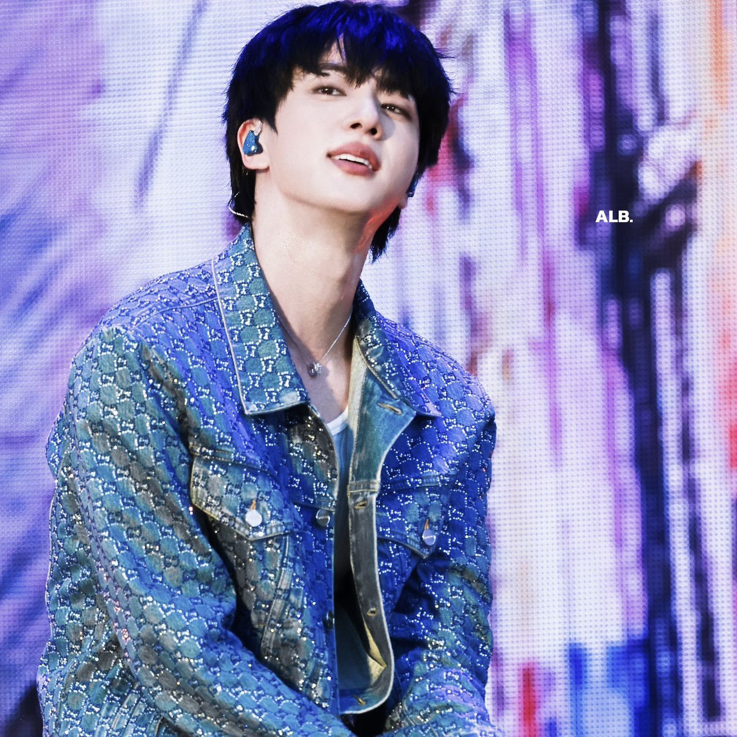 A moment captured by Jin (BTS)'s fan