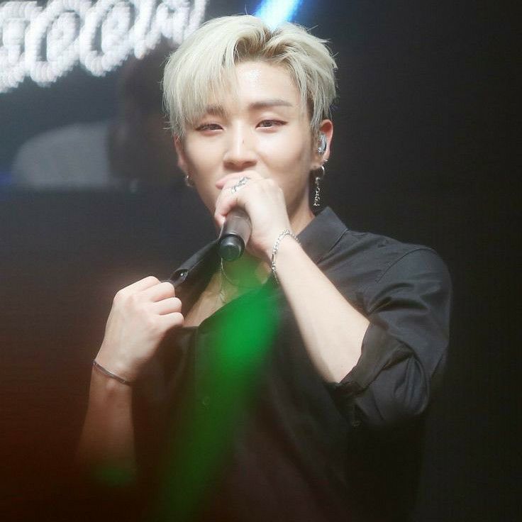 A moment captured by Jongup (B.A.P)'s fan
