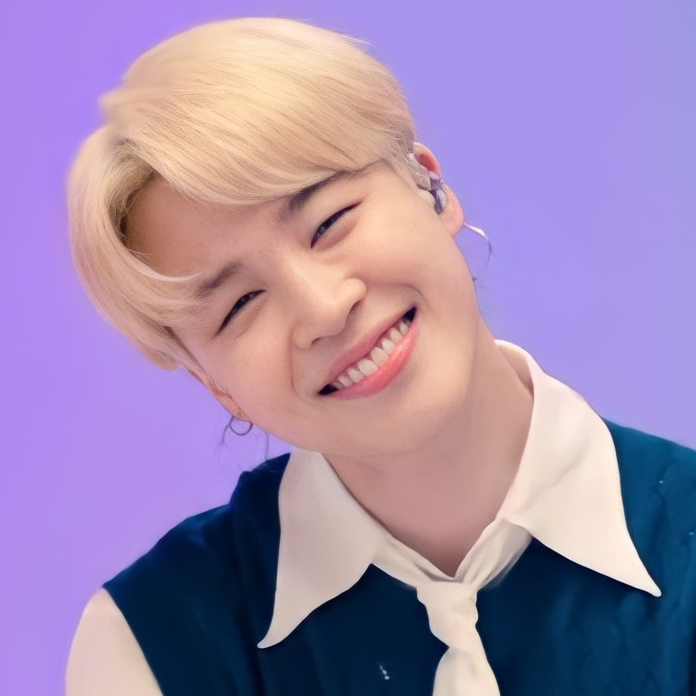 Recent activity shot of Jimin (BTS)