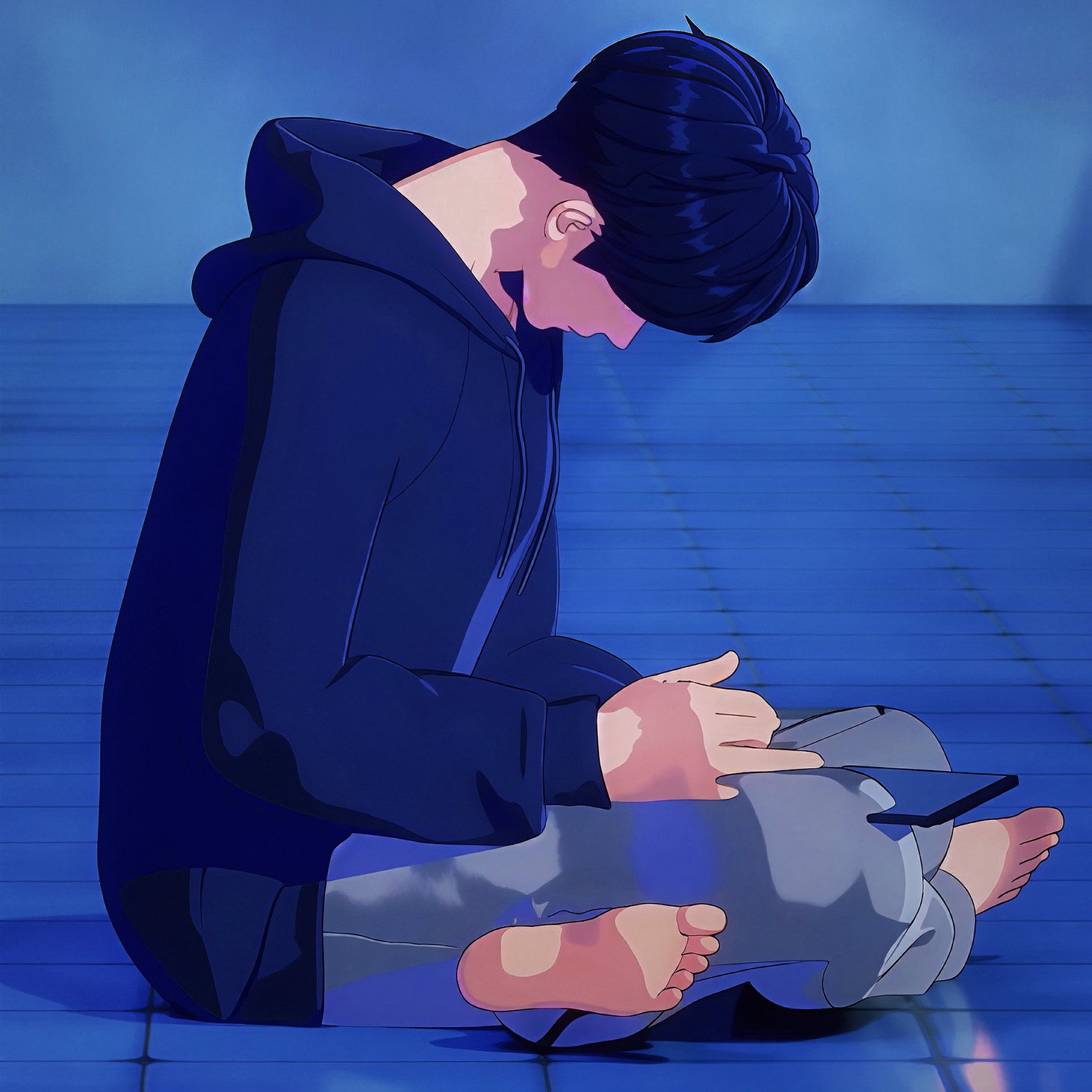 A moment captured by Yejun (PLAVE)'s fan