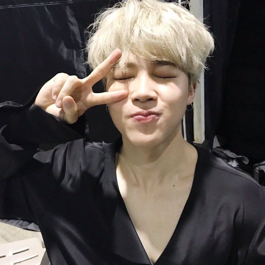 Recent activity shot of Jimin (BTS)
