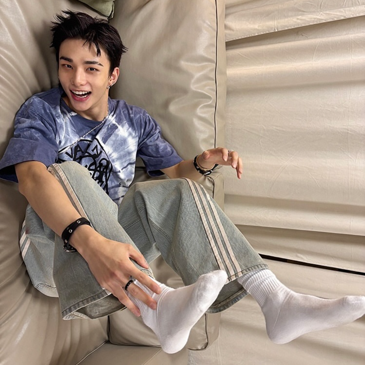 Latest photo of Hyunjin (Stray Kids)