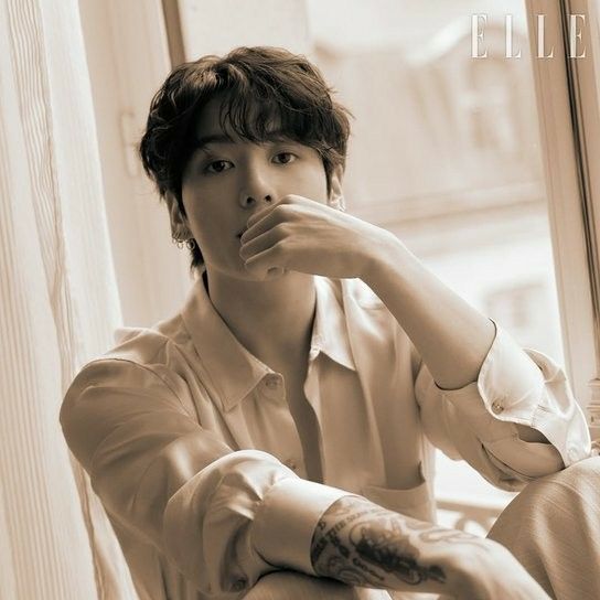 Recent activity shot of Jungkook (BTS)