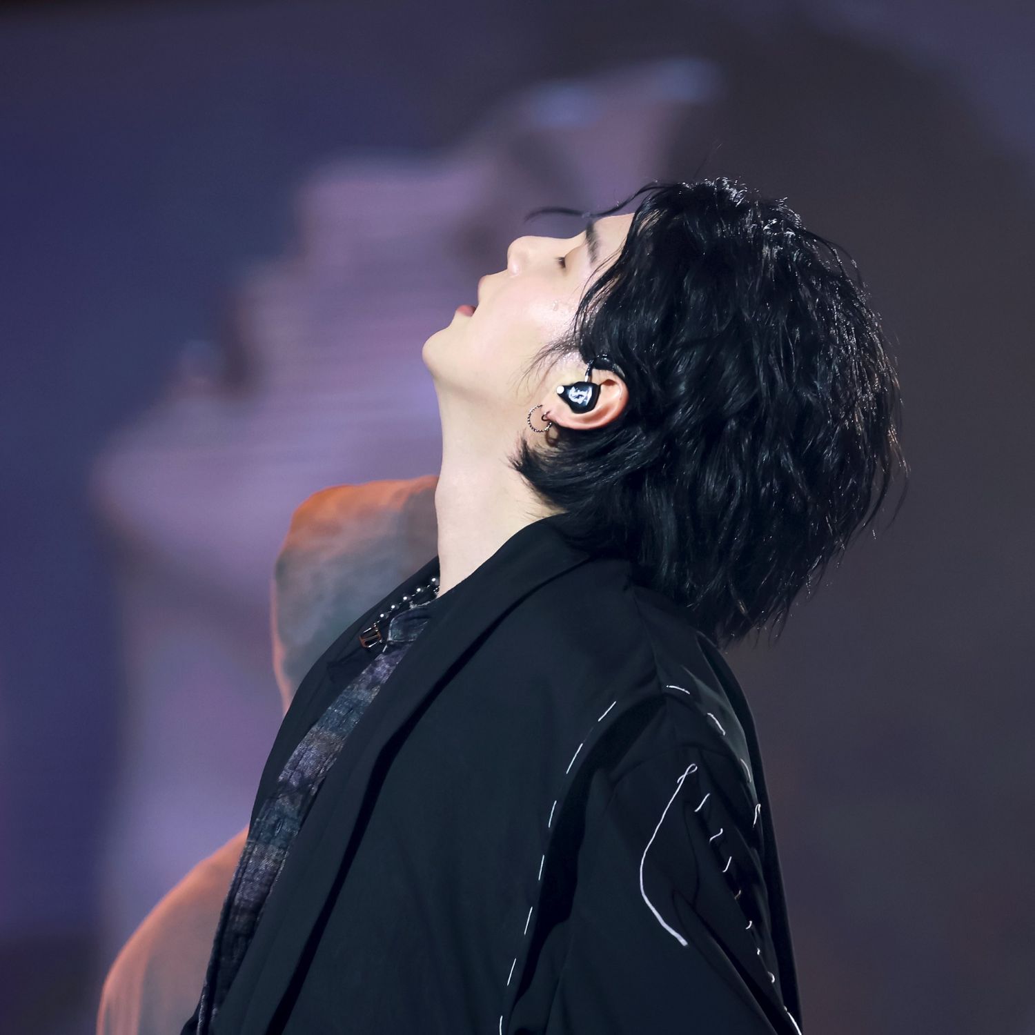 Recent activity shot of SUGA (BTS)