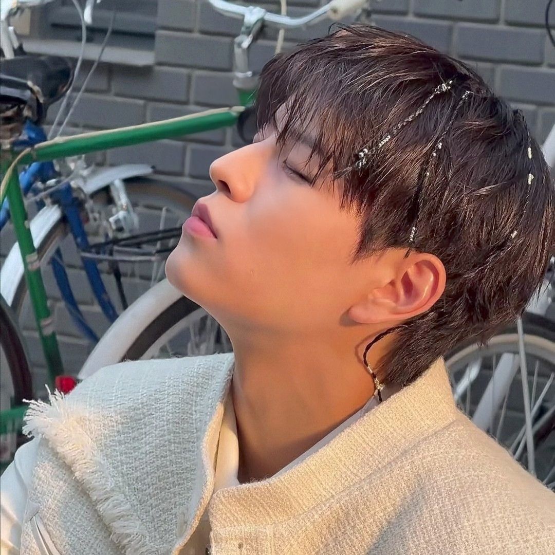 Recent activity shot of Seungmin (Stray Kids)