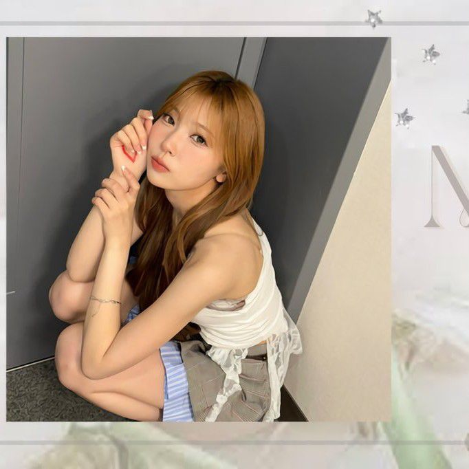 Behind-the-scenes cut of Mayuka (NiziU)