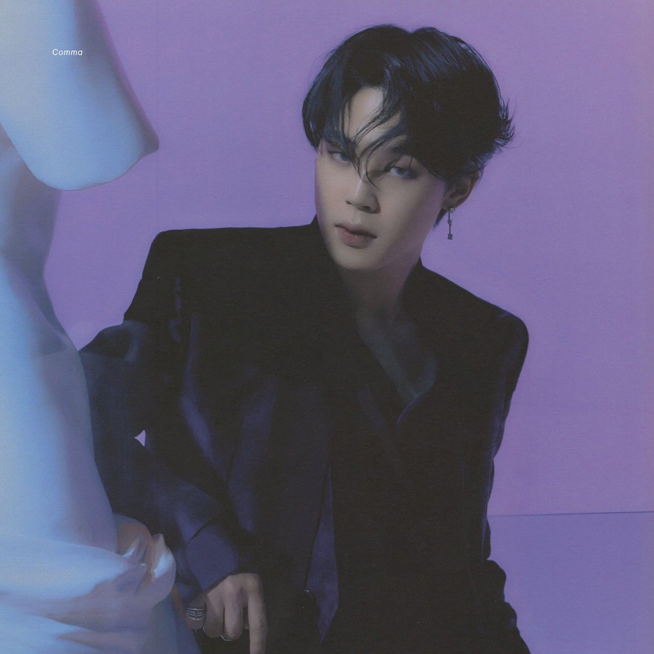 Recent activity shot of Jimin (BTS)