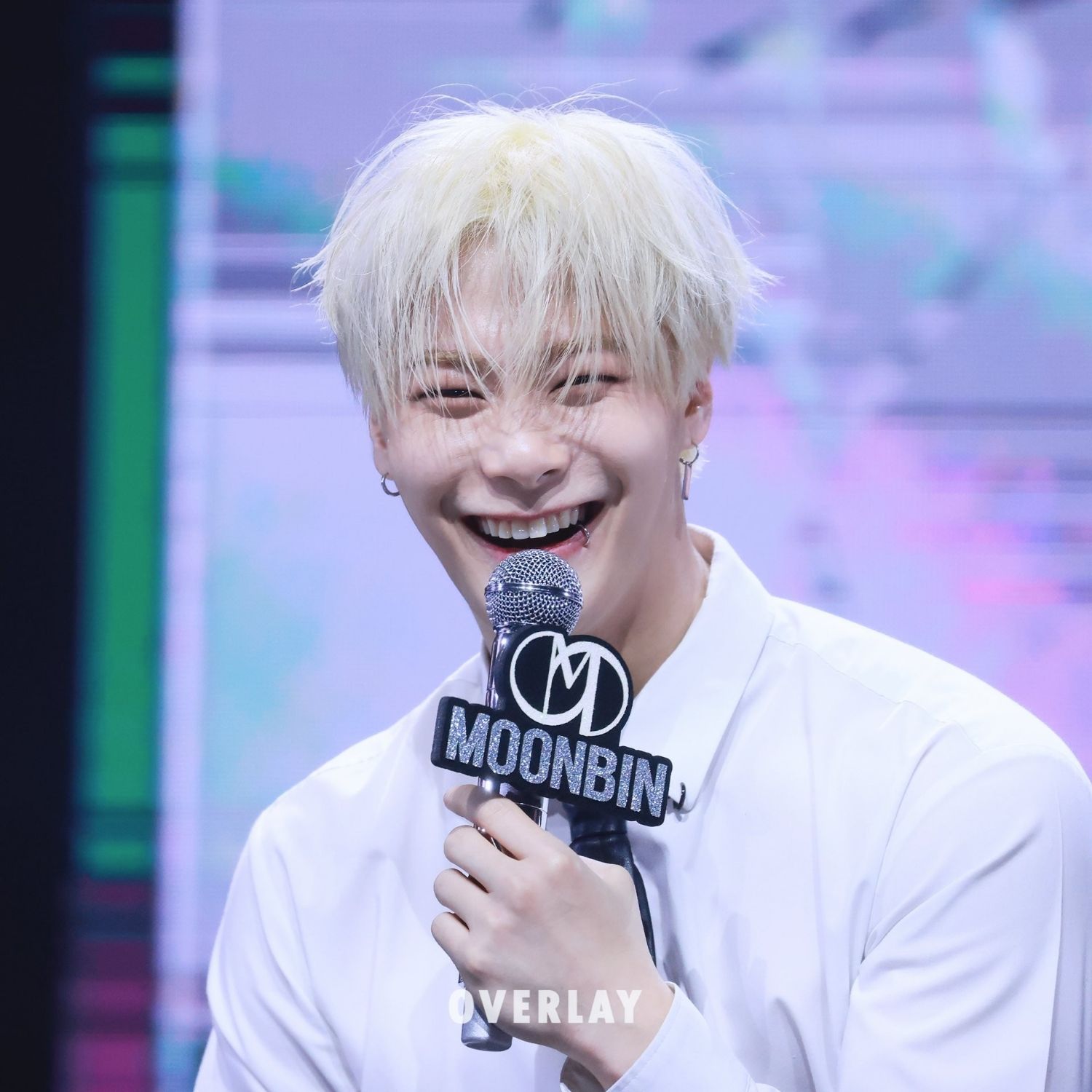 Recent activity shot of Moonbin (ASTRO)