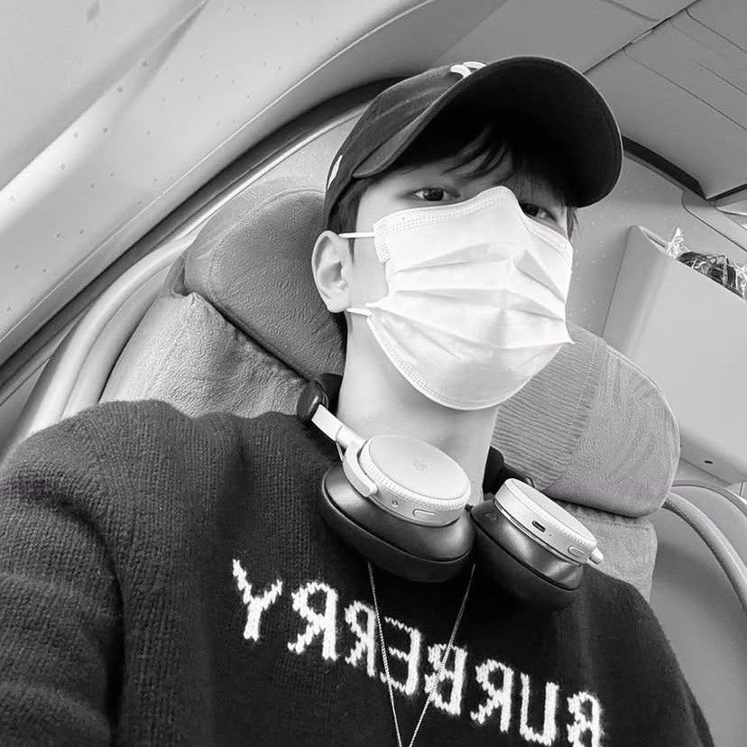 Recent activity shot of Seungmin (Stray Kids)