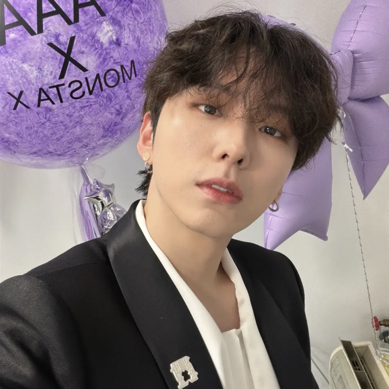 Recent activity shot of Kihyun (MONSTA X)