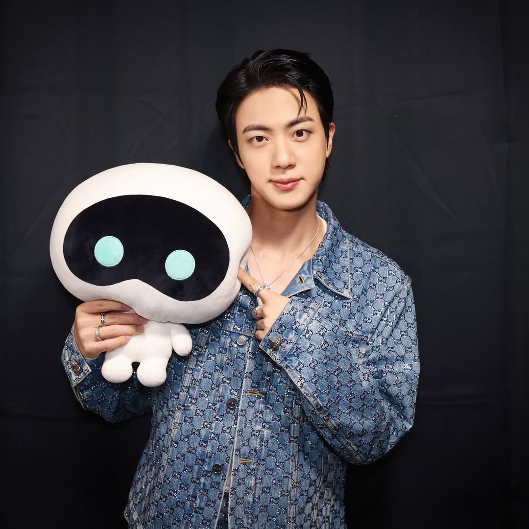 Recent activity shot of Jin (BTS)