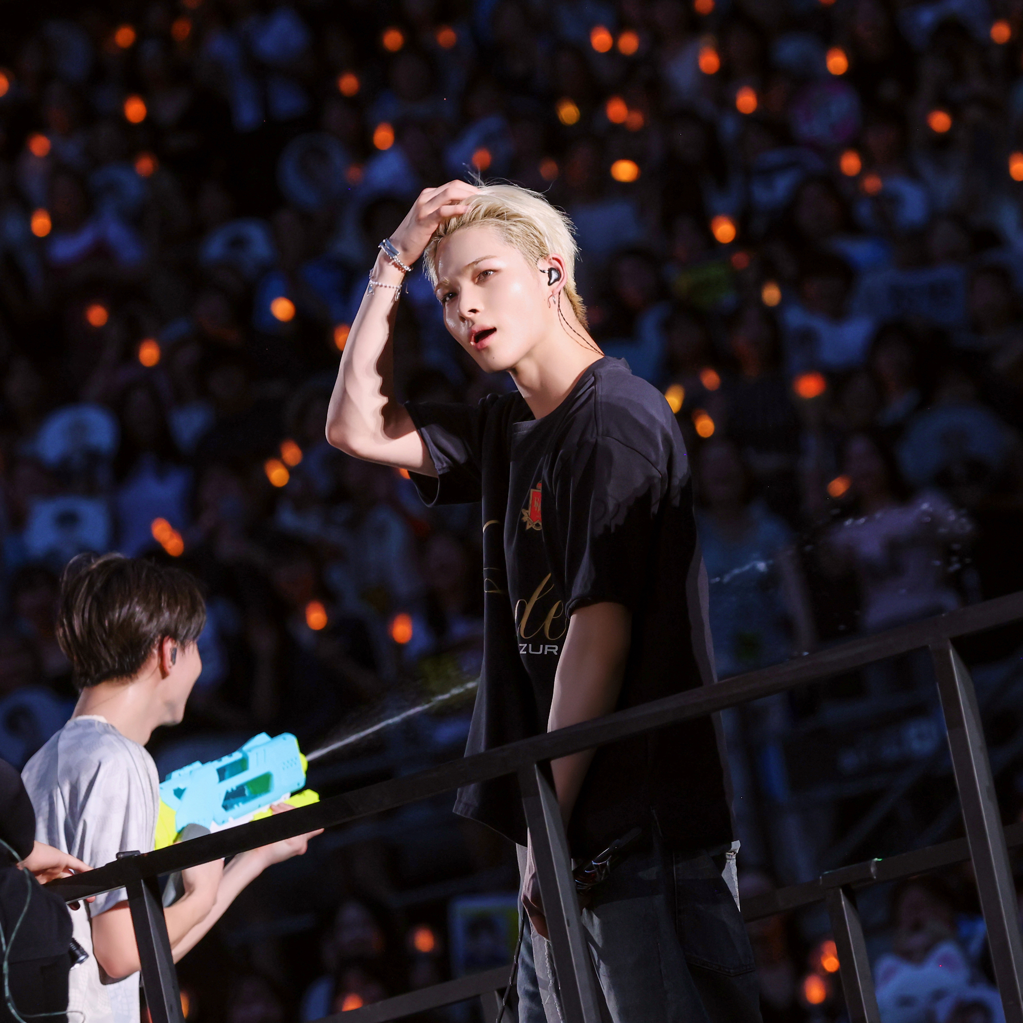 A moment captured by NI-KI (ENHYPEN)'s fan