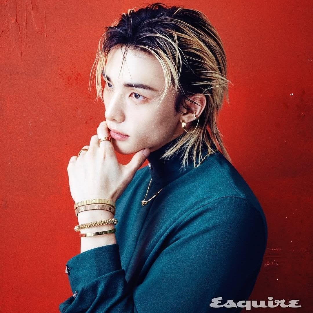 A moment captured by Hyunjin (Stray Kids)'s fan