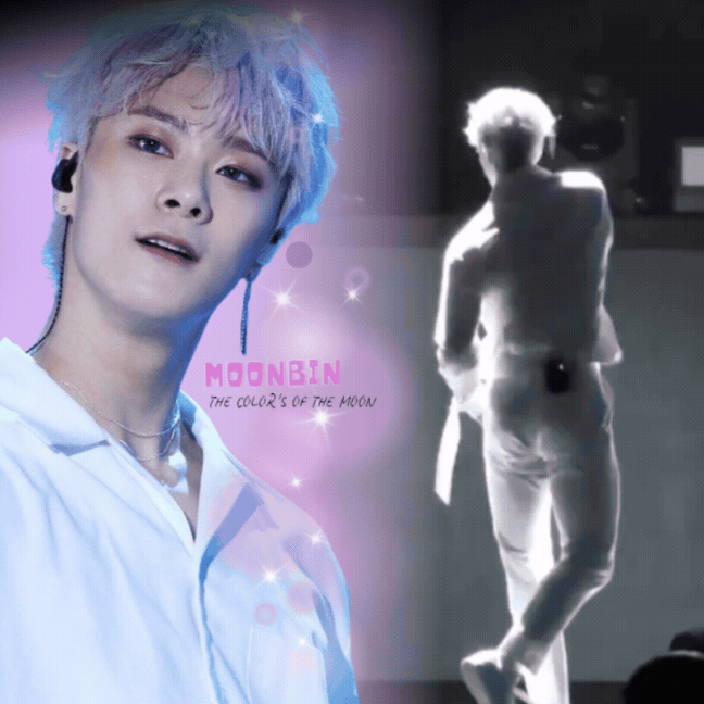 Recent activity shot of Moonbin (ASTRO)