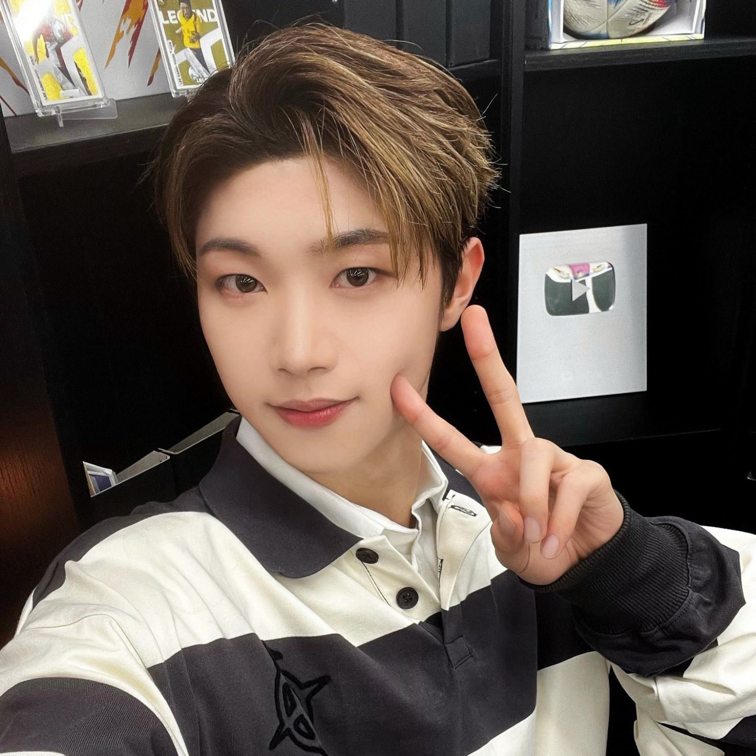 Recent activity shot of Hyunwoo (Xikers)