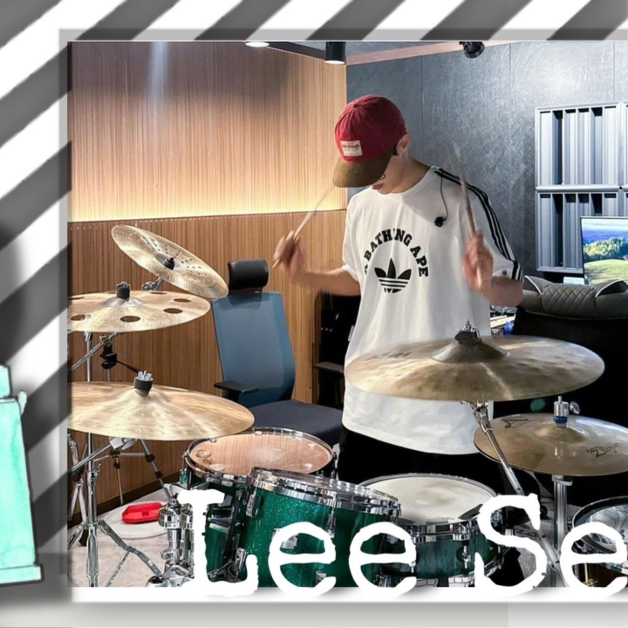 A moment captured by DK (SEVENTEEN)'s fan