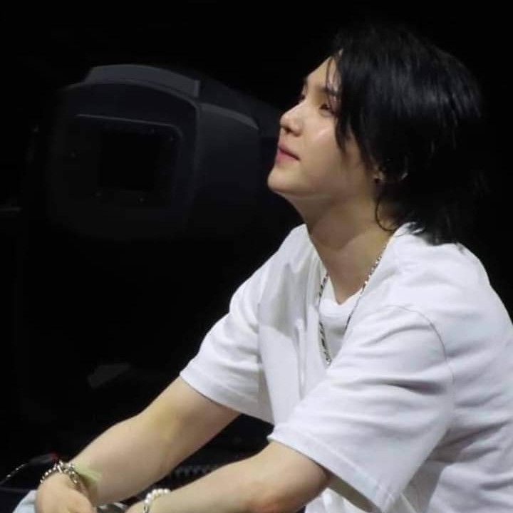 Recent activity shot of SUGA (BTS)