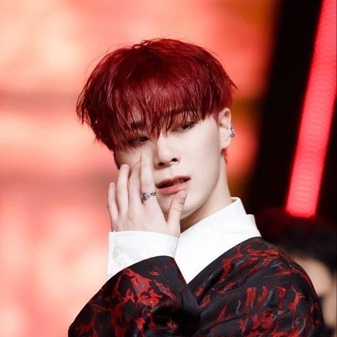 Recent activity shot of Moonbin (ASTRO)