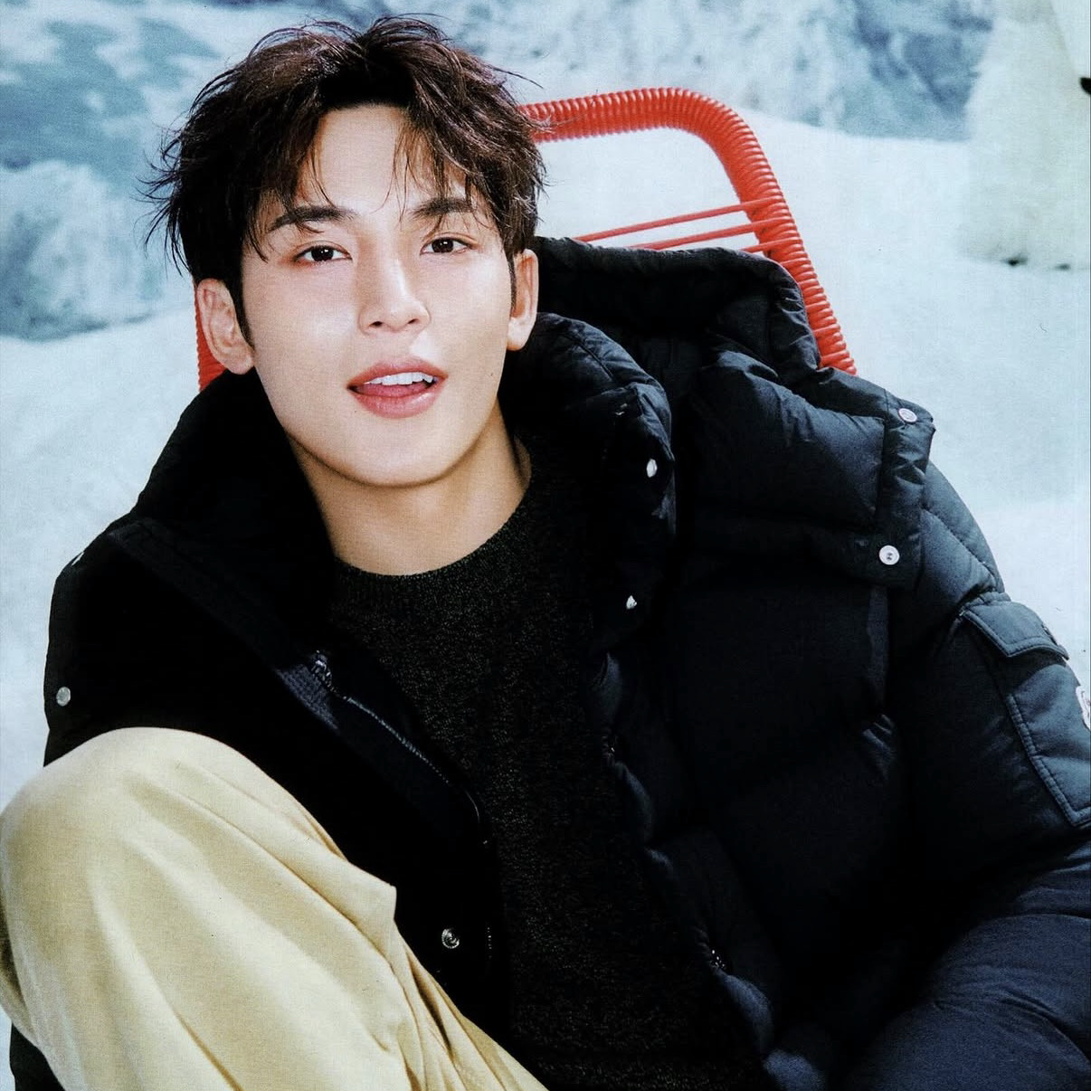 Behind-the-scenes cut of Mingyu (SEVENTEEN)