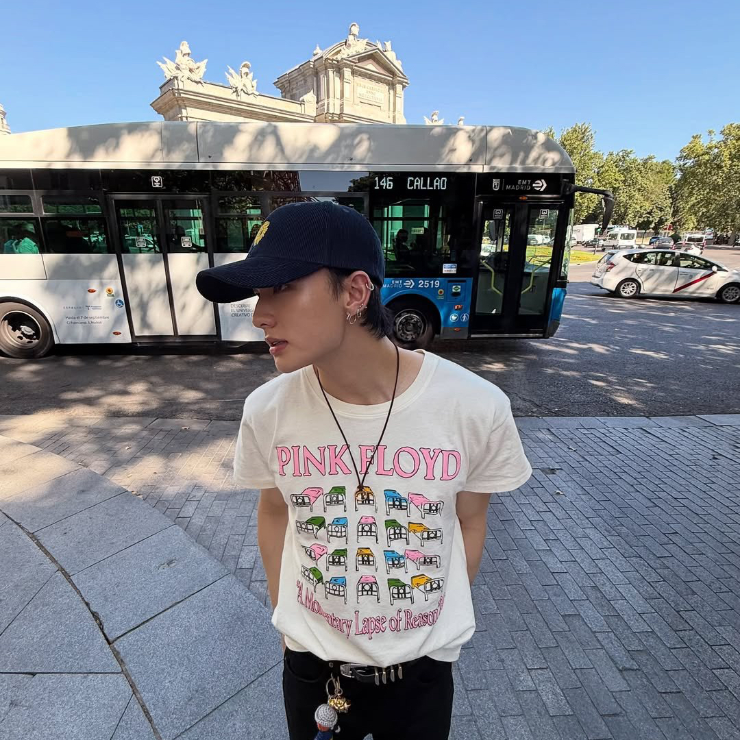 Behind-the-scenes cut of Hyunjin (Stray Kids)