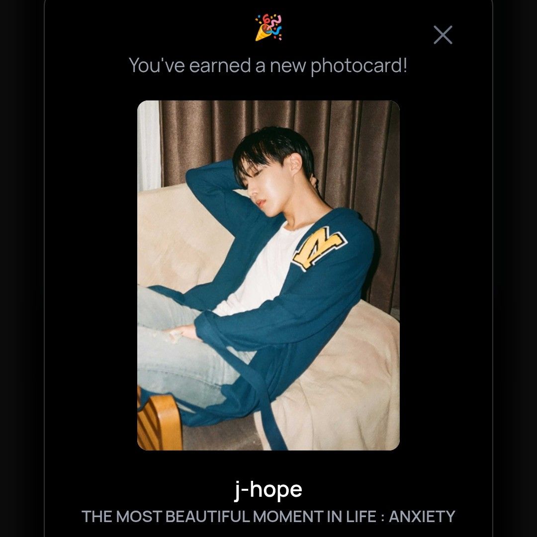 A moment captured by j-hope (BTS)'s fan