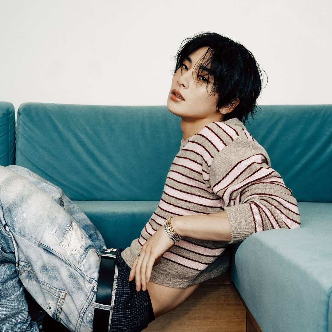 A moment captured by I.N (Stray Kids)'s fan