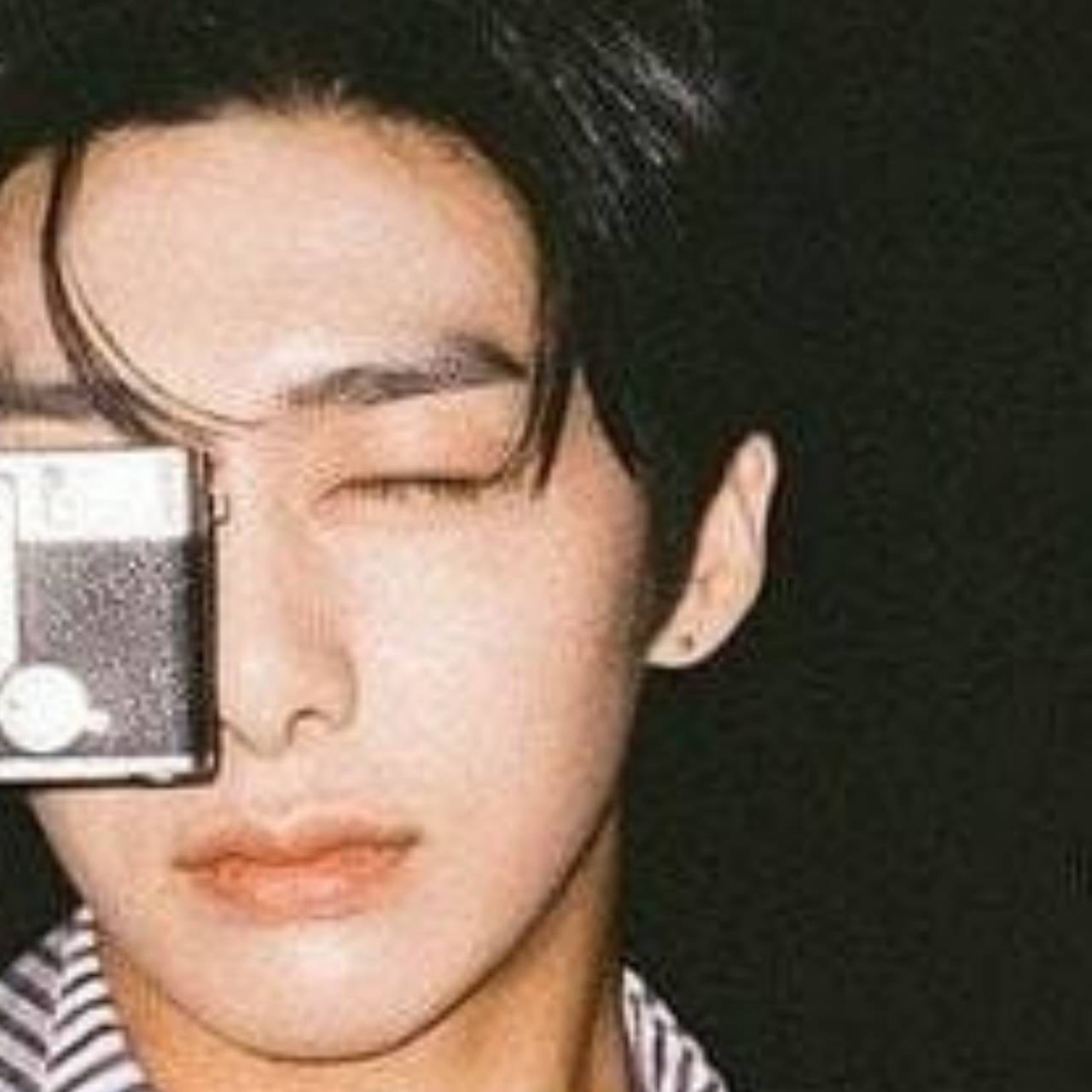 A moment captured by Hyungwon (MONSTA X)'s fan