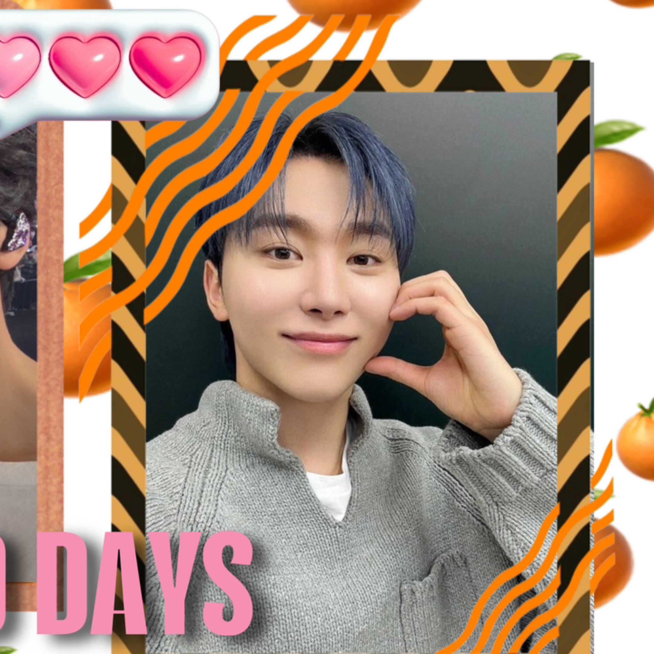 A moment captured by Jeonghan (SEVENTEEN)'s fan