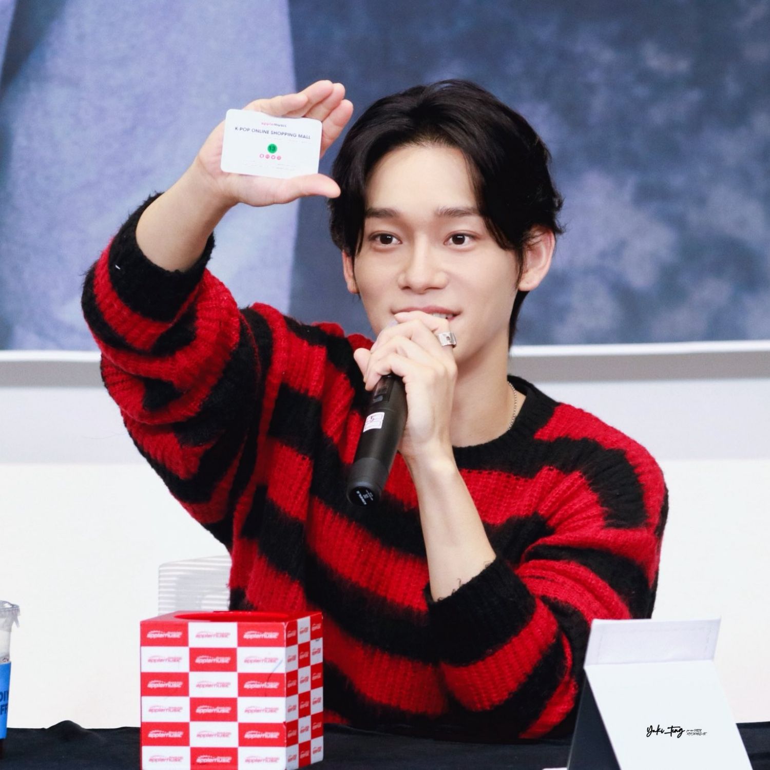 A moment captured by Chen (EXO)'s fan