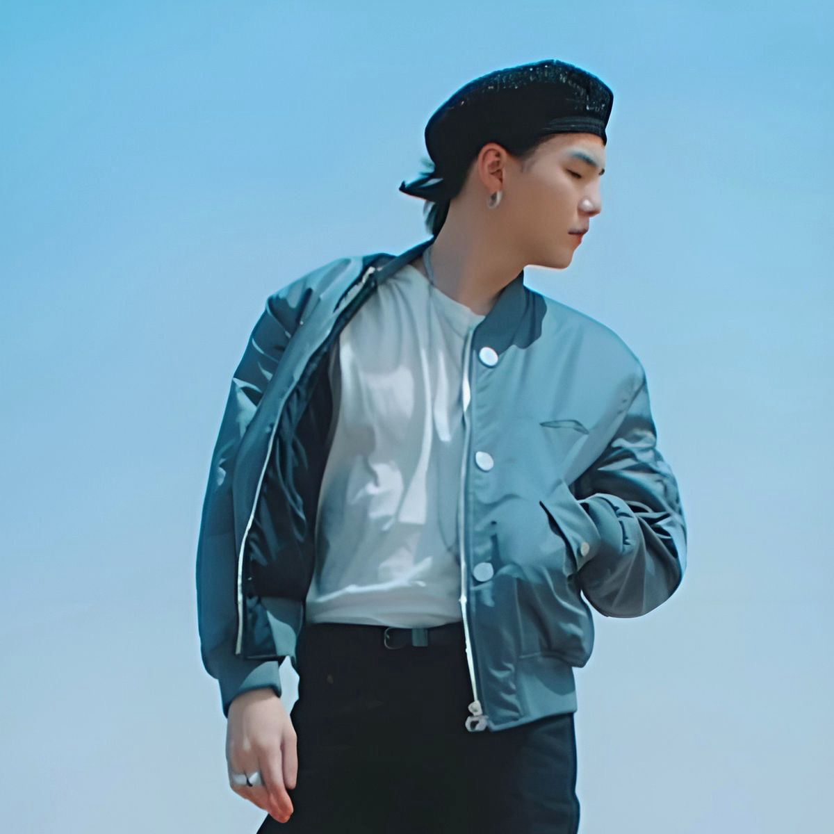 A moment captured by SUGA (BTS)'s fan