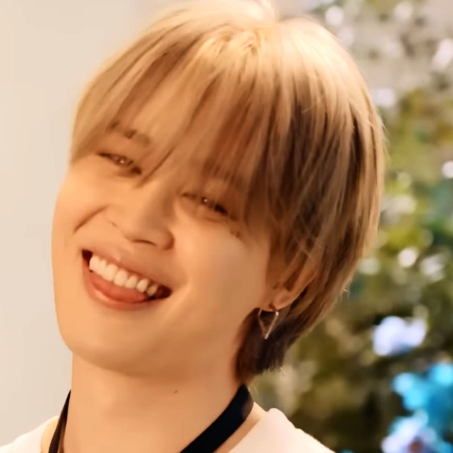 Recent activity shot of Jimin (BTS)