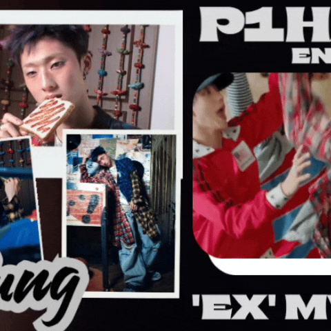 A moment captured by Jiung (P1Harmony)'s fan