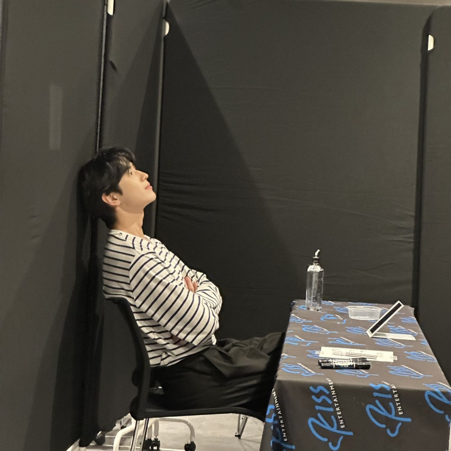A moment captured by Yonghee (CIX)'s fan