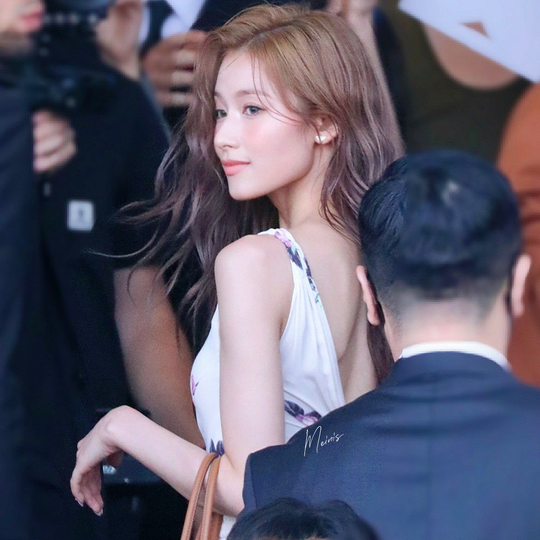 Behind-the-scenes cut of Sana (TWICE)
