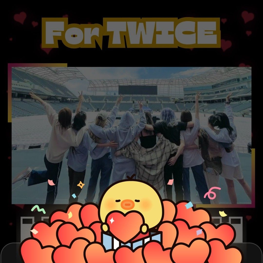 TWICE의 비하인드 컷