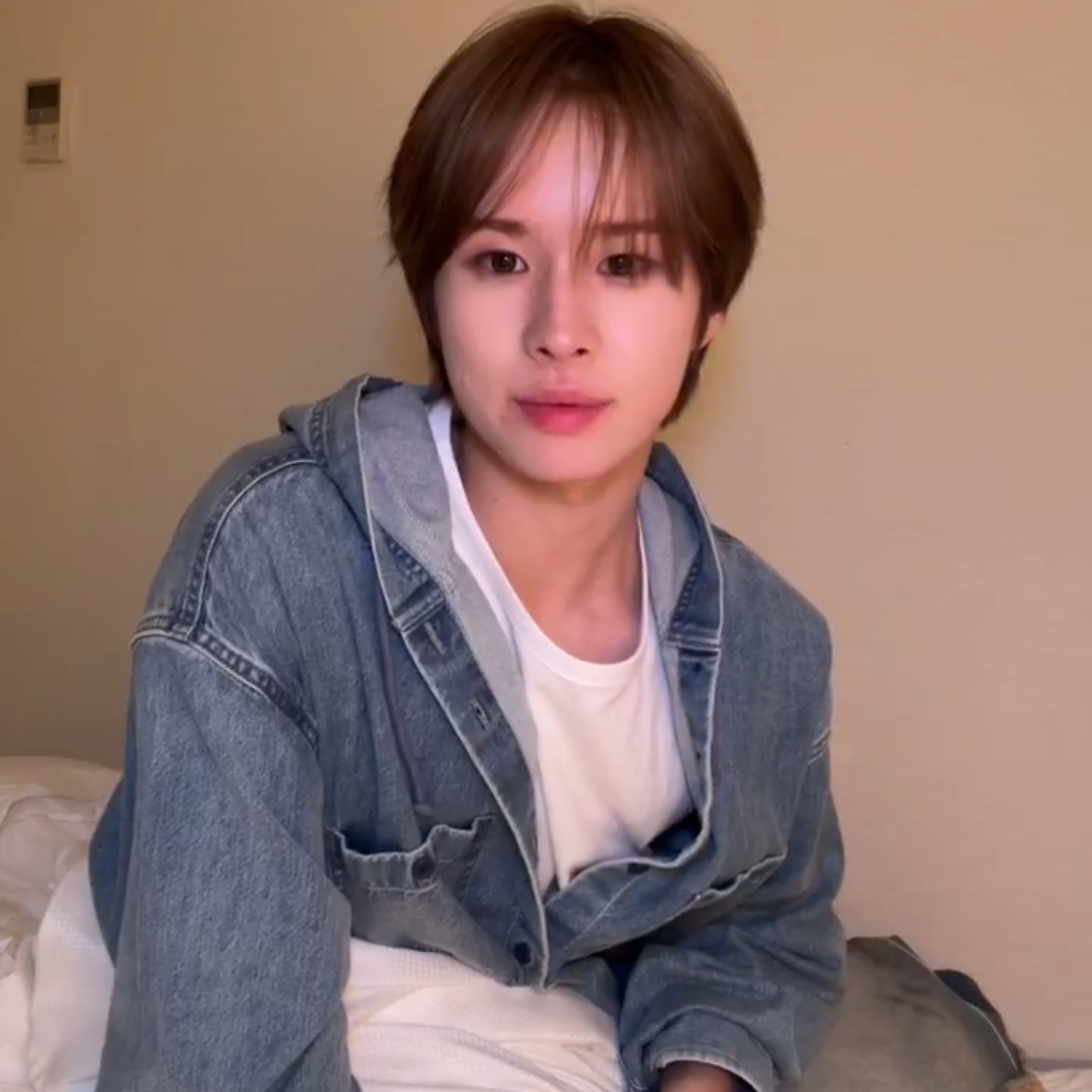 Recent activity shot of Kyungmin (TWS)