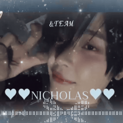 Behind-the-scenes cut of Nicholas (&TEAM)